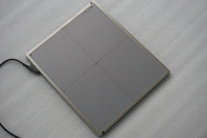 The principle of CCD flat plate detector is summarized